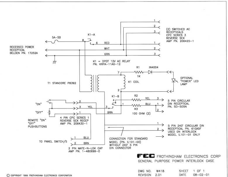 Frothingham Electronics Corporation FEC200 Support - Directory of ...